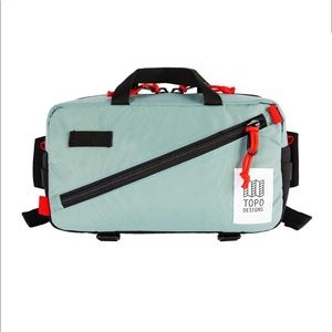 Topo Designs Light Blue and Red Women's Bag